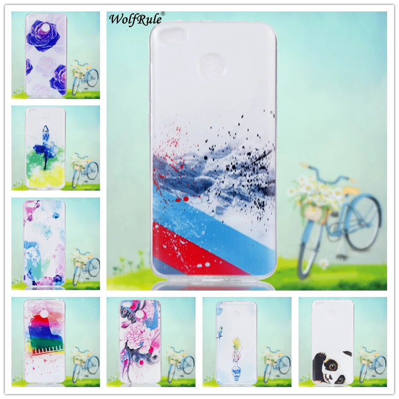 WolfRule Xiaomi Redmi 4x Case Redmi 4x Cover Fashion Pattern Soft TPU Back Case For Xiaomi Redmi 4x Case Redmi 4x 5.0" Fundas