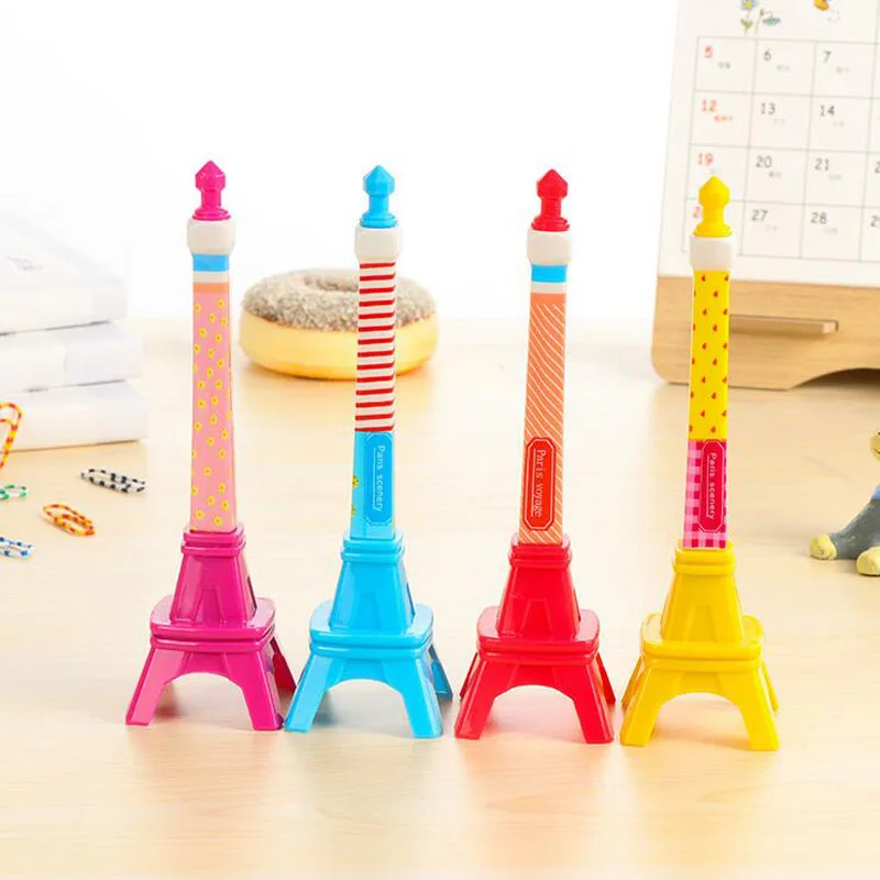 

Kawaii Tower Design Ballpoint Pen Creative Student Stationery School Office Supply Pens Material Escolar Papeleria Promotion
