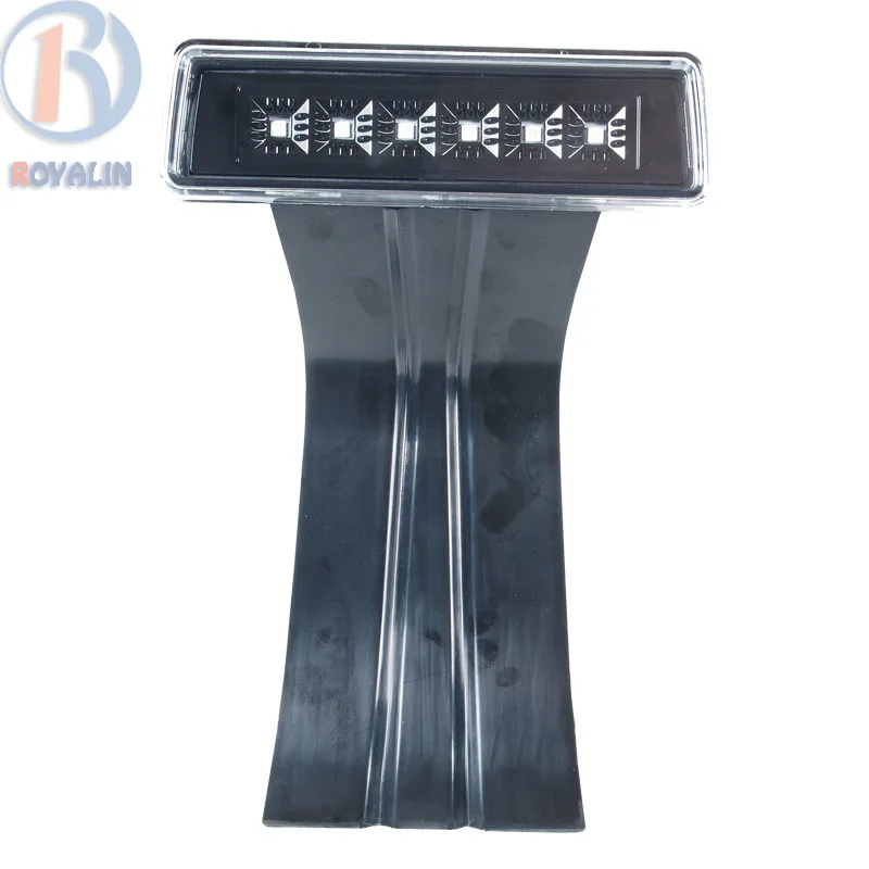 

ROYALIN 15W 6 LED Tail Additional Brake Light for 07-15 Jeep Wrangler JK Sport Altitude Unlimited Car Offroad Rear Braking Lamps