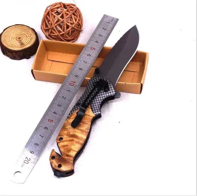 Складной карманный нож тактический нож боевой выживания походный Кемпинг Охота уличные универсальные ножи EDC Самозащита мульти инструменты - Цвет: Pocket Knife