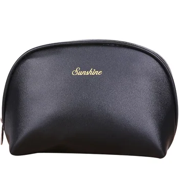 

Portable PU Leather Cosmetic Storage Bag For Women 6 Colors 20*8.5*14cm Makeup Organizer Bag Travel Toiletries Container Bag Kit