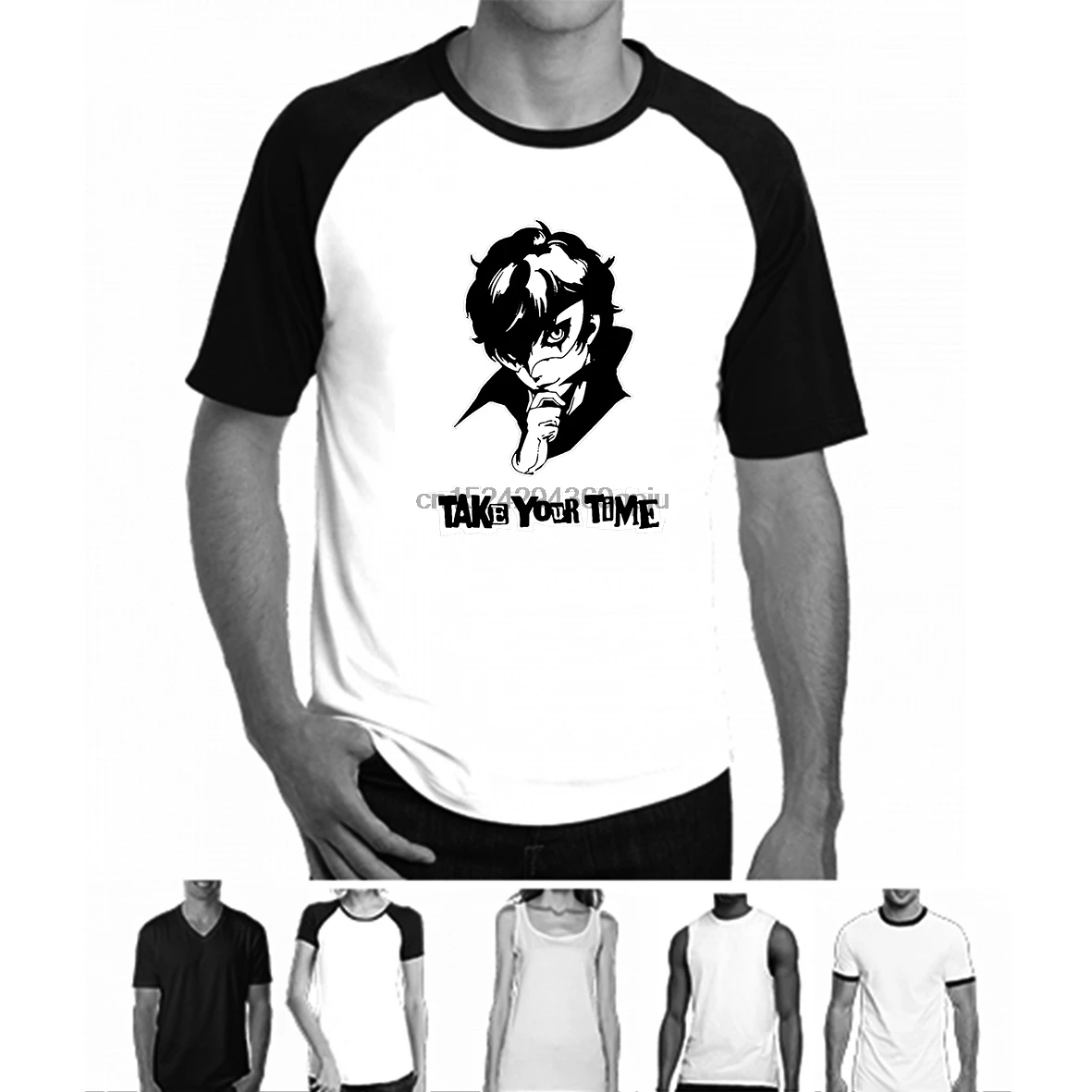 

Funny Men t shirt Women novelty tshirt PERSONA 5 - Take Your Time cool T-Shirt