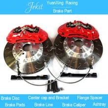 Jekit высокая производительность AMG 6 горшков тормозной комплект суппорт с 380*36 мм тормозной диск полный набор для mercedes benz slc 300 Год