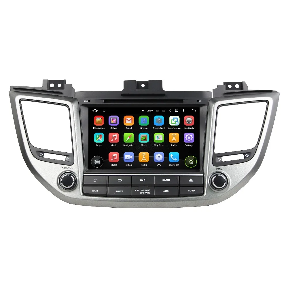 

KLYDE 8" 2 Din Android 8.1 Car Radio For Hyundai TUCSON IX35 2015 Car Audio 2+16GB Multimedia Player Car Stereo DVD Steering