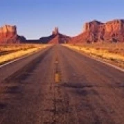 Road Monument Valley  Arizona  USA Poster Print (36 x 12)