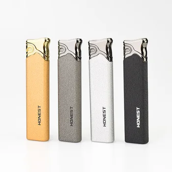 

Honest Lighter 1 Jet Torch Flame Gas Lighter Portable Travel Cigar Lighter Cigarette Lighter, without gas fuel