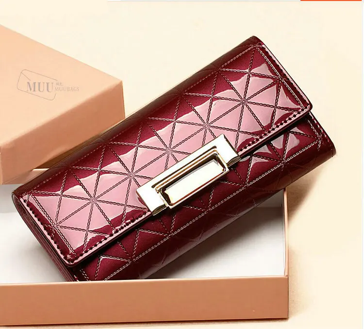 New  Women Wallets Women's Purse Long Design Brand Wallet Change Purses Trave Folding Ladies' Wallets Clutch Purses A008