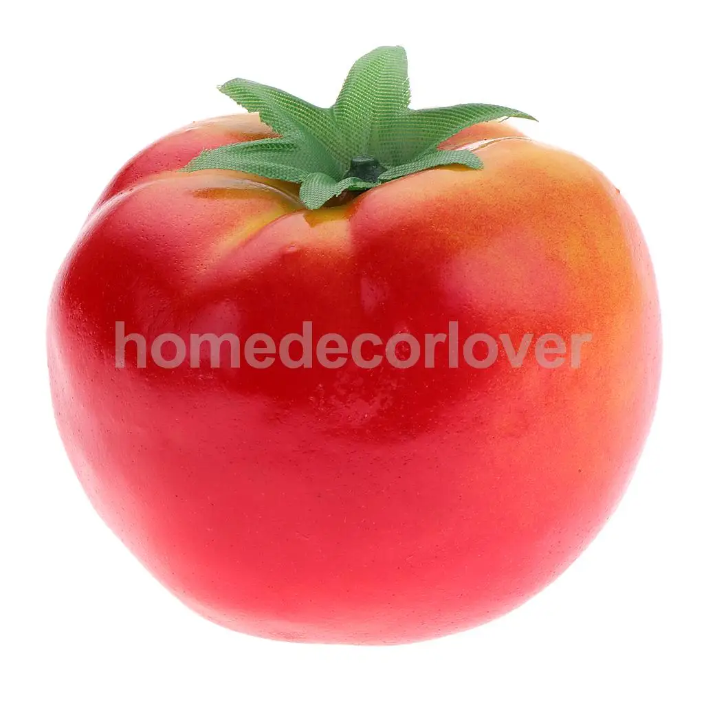 Artificial Pumpkin Tomato Onion Fruits Vegetables Kids Baby Teaching Tools Home Decoration Phote Props