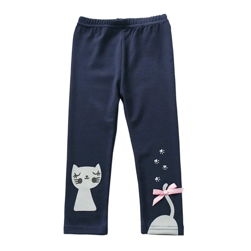 

New Cute Cotton Cats Pants for Girls Kids Children Clothing Leggins for Baby Toddler Cotton Soft Spring Autumn Leginsy Getry