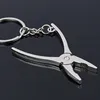 Mini pince à dénuder le fil Portable, outil de sertissage, en acier inoxydable, multi-outils pour le travail du bois, pince à anneau pour porte-clés ► Photo 1/5