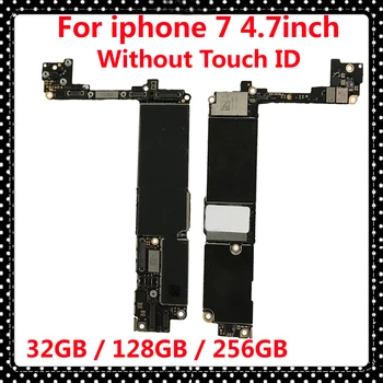 

Without Touch ID motherboard for iphone 7,original for iphone 7 32GB 128GB 256GB main board Clean iCloud IOS system Logic Board