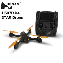 Hubsan Дрон H507D X4 Звездный Дрон с камерой Carema720P 5,8 г FPV высота удерживайте следуя за мной режим gps RC Квадрокоптер RTF детские игрушки