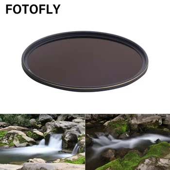 

FOTOFLY 67mm 72mm 77mm 82mm Camera Filter ND1000 ND-1000 Neutral Density Filters For Sony Nikon Canon DSLR Camera Accessories