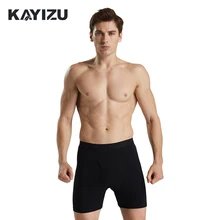 Kayidu хлопковое нижнее белье для мужчин, сексуальные мягкие мужские нижние трусы, мужское нижнее белье, одноцветные боксеры, шорты Cueca, боксеры