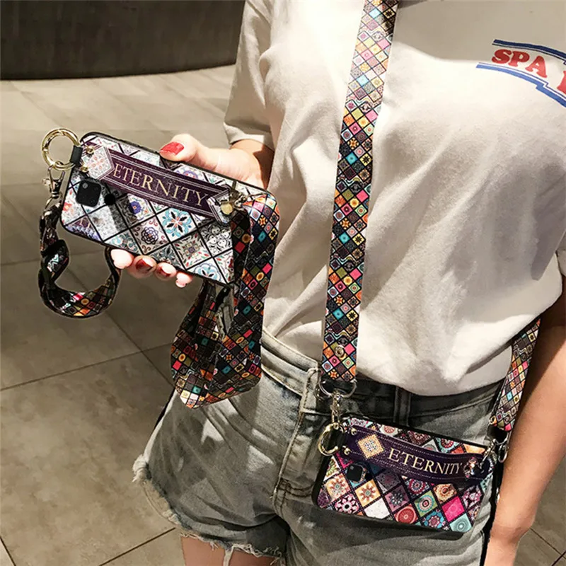 

strap tpu case for huawei mate 20 pro X honor 20 9 10 lite 7A pro P10 P30 P20 pro nova 5 5i4 3 3i case cover datura wristband