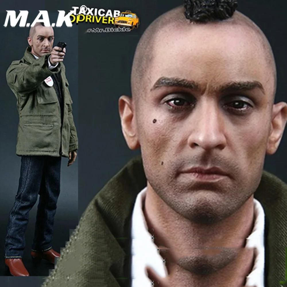 

Collections 1/6 BBT9008 Taxi Driver Travis Bickle Young Robert De Niro Figure with body head and clothing weapons set