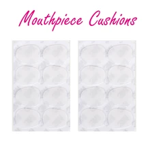 16 шт(2 упаковки) рияма альт/тенор саксофон мундштук патчи подушки, прозрачный цвет, 16 шт мундштуки
