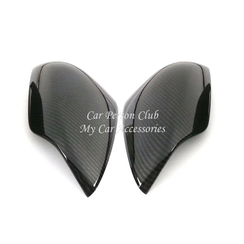 Черный Carbon Fibre Accessories For Chevrolet Trax Tracker Car Rear View Mirror Cover Rearview Molding Frame Panel Stickers - Цвет: Черный