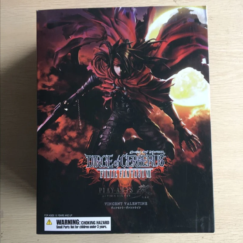 Final Fantasy 7 Vincent Valentine фигурки для игры в искусство Dirge of Cerberus BJD коллекционные игрушки 25 см