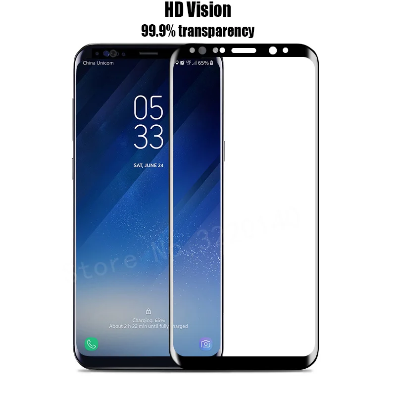 9H Full Cover Premium Tempered Glass For Samsung Galaxy Note 8 S8 Plus Film Screen Protector Film For galaxy S8 Protective Glass8