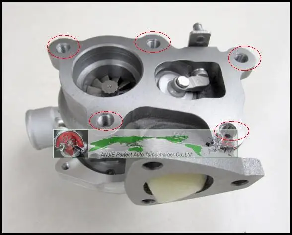 Turbo For HYUNDAI Starex Libero Terracan Galloper II D4BH 4D56A-1 2.5L TD04 TF035 28200-4A210 49135-04030 Single nozzle Turbocharger with gaskets (2)