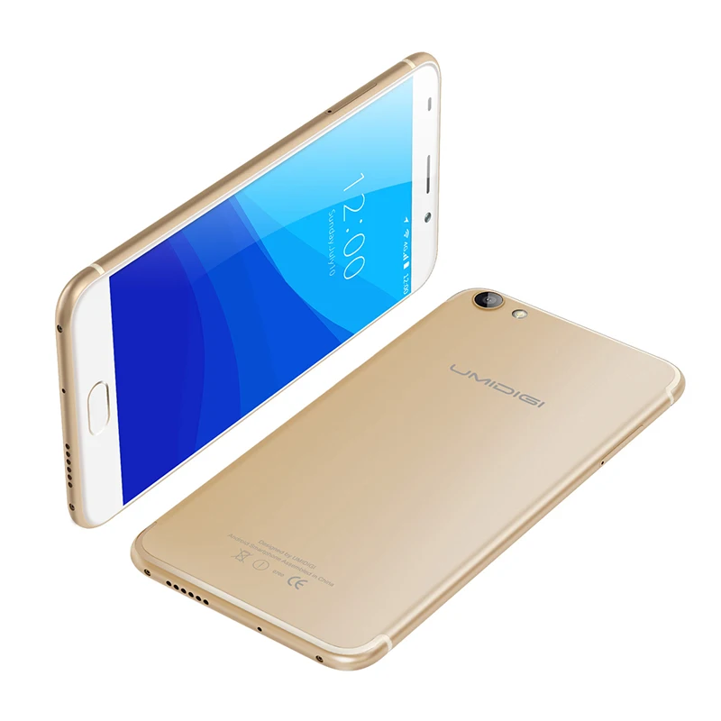 Оригинальный UMIDIGI G мобильный телефон 5 ''HD 2G ram 16G rom Android 7 0 смартфон 4G Lte Touch ID Dual