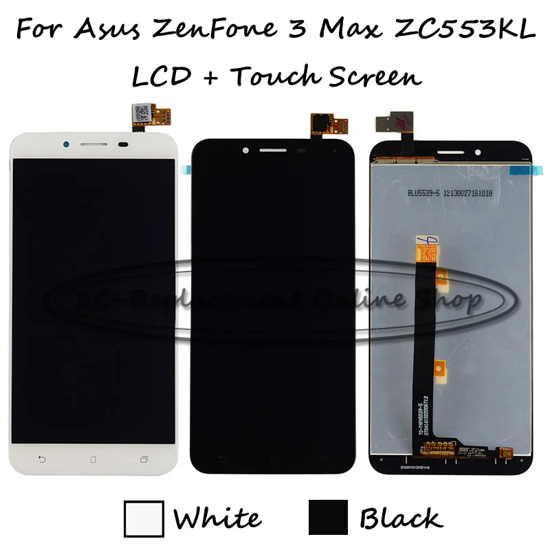 imágenes para Negro/blanco 5.5 pulgadas para asus zenfone 3 max zc553kl lcd display + touch screen reemplazo digitalizador asamblea envío gratis imágenes para Negro/blanco 5.5 pulgadas para asus zenfone 3 max zc553kl lcd display + touch screen reemplazo digitalizador asamblea envío gratis