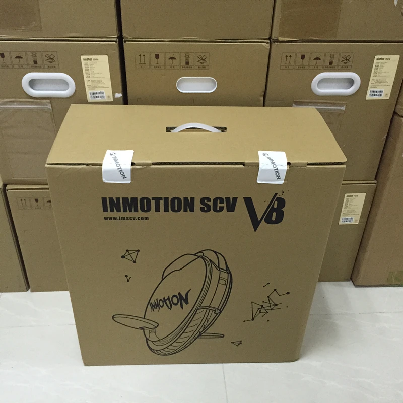 Inmotion SCV V8 Одноколесный самобалансирующийся скутер умный электрический встроенный в ручке Регулируемый EUC Ховерборд скейтборд Одноколесный велосипед