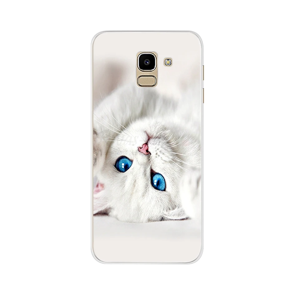 Чехол для Samsung Galaxy J6 Plus 2018 чехол J600F J610F мягкий силиконовый накладка