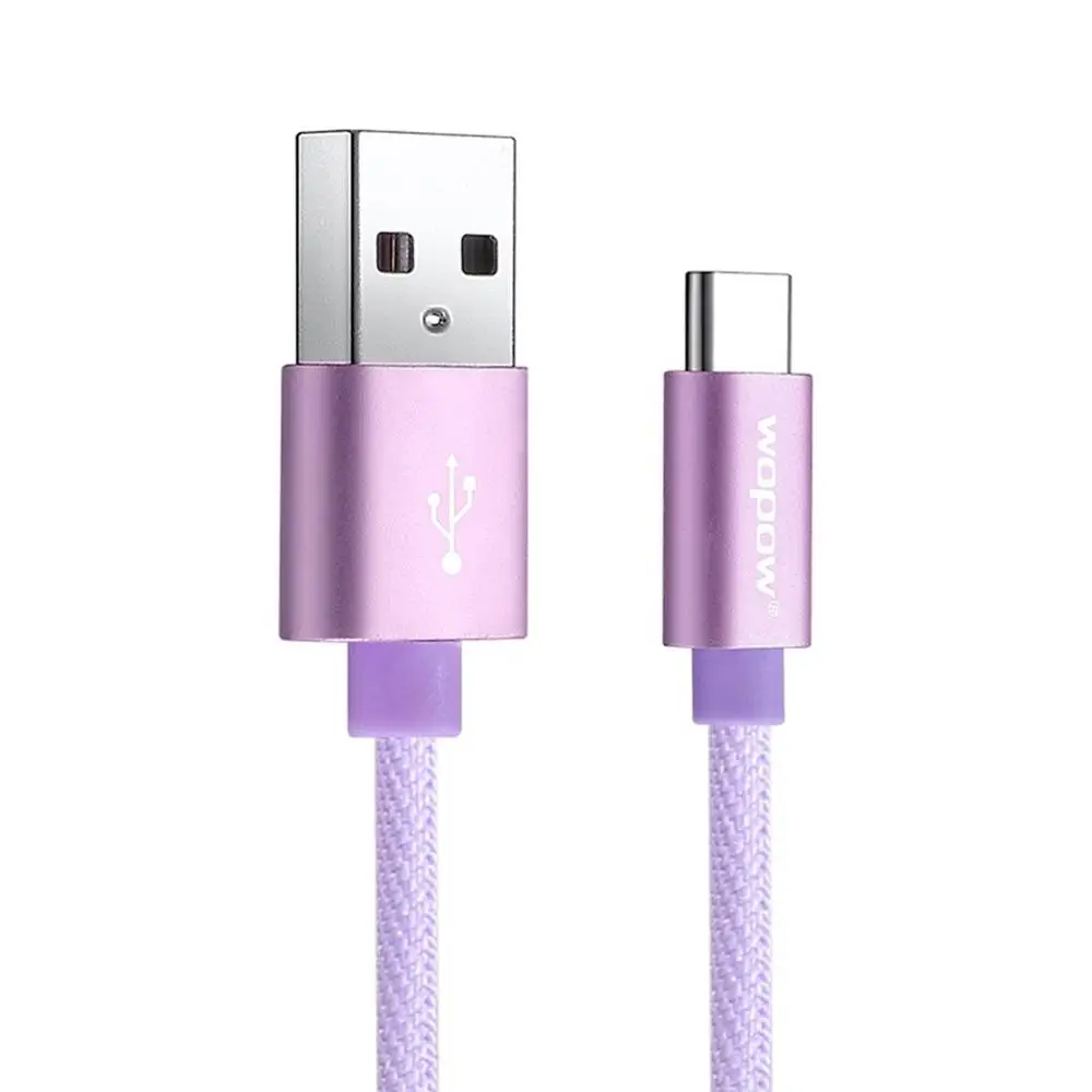

Wopow LT23 USB To Type-C Charge Cable 2.1A Fast Charge Stable Transmission 1m Data Line Aluminum Alloy Charging Interface