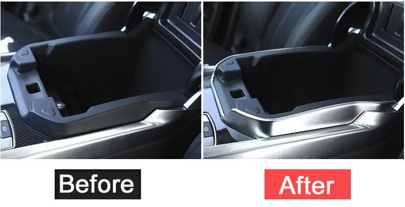 ABS Chrome Центральной Консоли Подлокотник крышку коробки Trim для Range Rover Sport- аксессуары стайлинга автомобилей