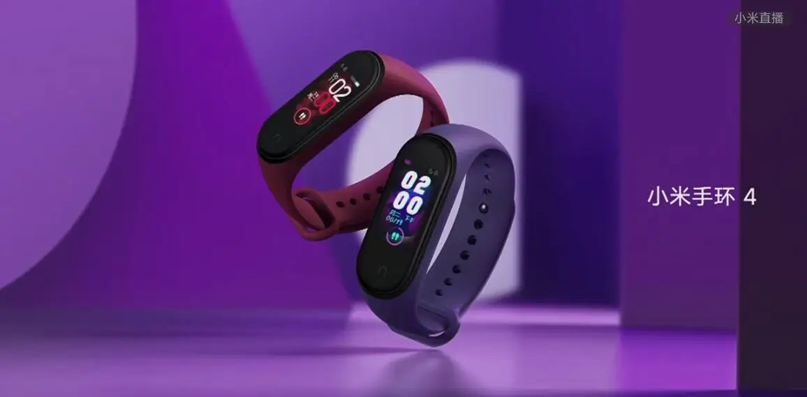 Xiaomi mi Band 4 2.5D 0,95 'AMOLED Смарт mi band 4 браслет пульсометр фитнес 135 мАч цветной экран Bluetooth 5 Новинка