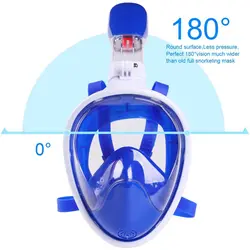 Маска для дайвинга для женщин и мужчин, Детские Подводные противотуманные из силикона, маска для подводного плавания с полным сноркелем