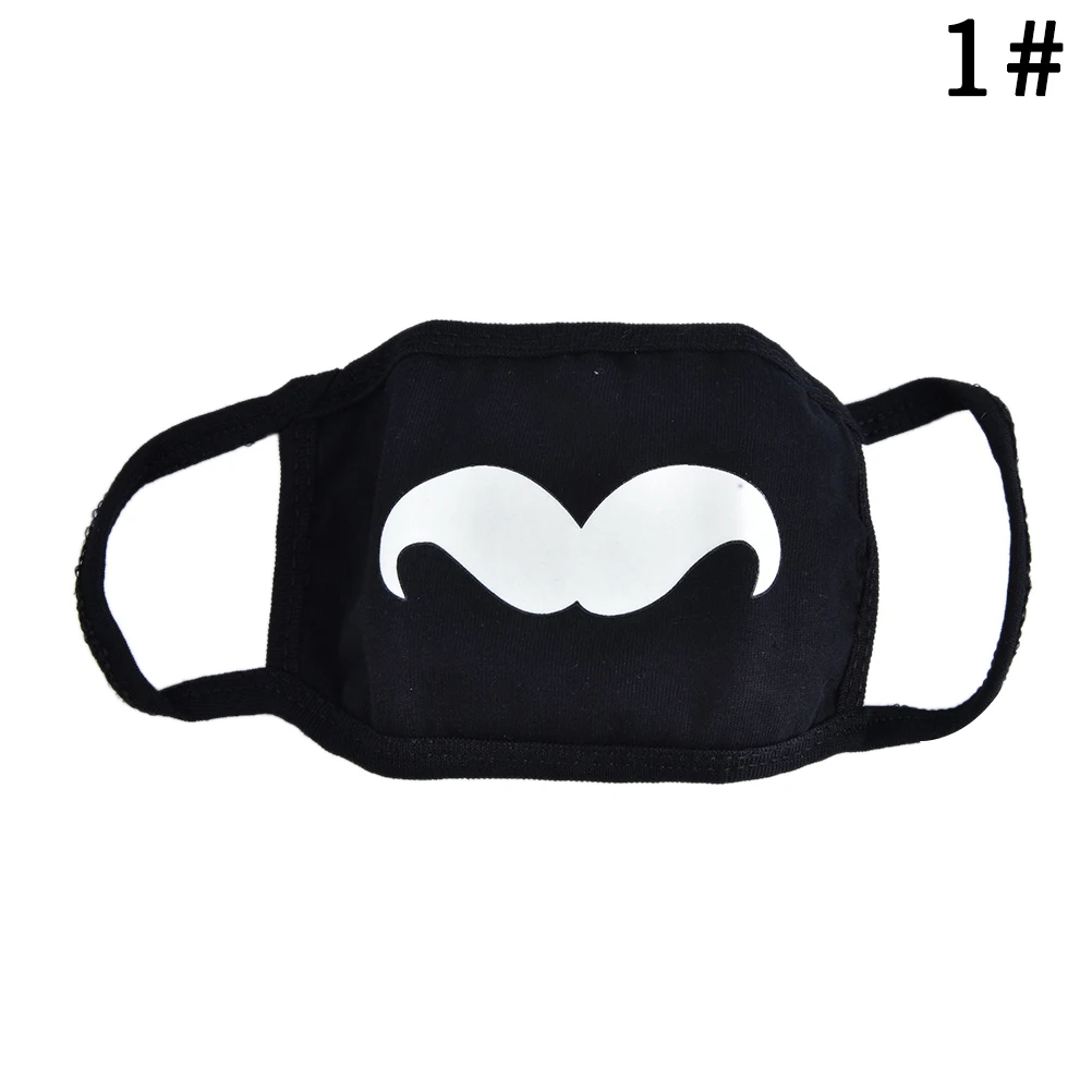 Креативная черная ротовая маска фосфоресцирующая Пылезащитная светящаяся сохраняющая тепло крутая унисекс маска