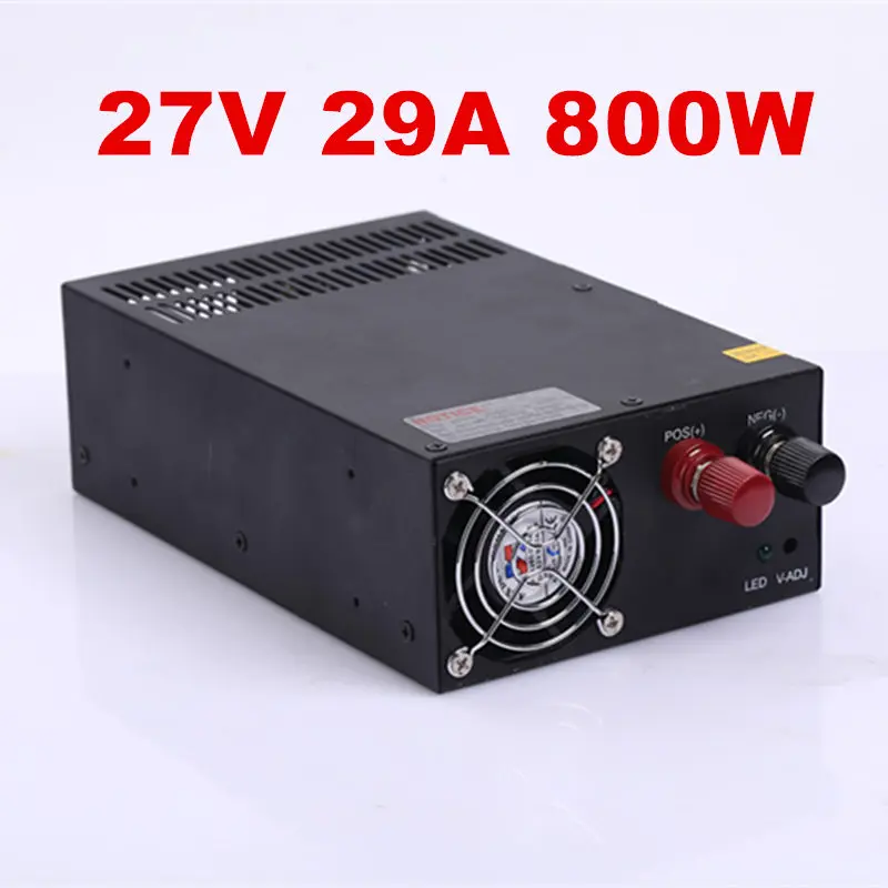 

10PCS 27V 29.5A 800W Switching Power Supply 27V29.5A AC-DC 800W 27V High-power switching power supply 27