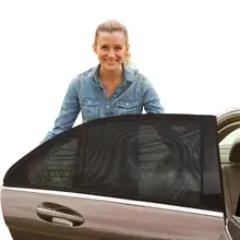 ^^Best Offers 2 Pcs Summer UV Protection Car Rear Side Window Sun Shade Anti-mosquito Car Sun Shade Net Mesh Curtain For Sedan ^^Best Offers 2 Pcs Summer UV Protection Car Rear Side Window Sun Shade Anti-mosquito Car Sun Shade Net Mesh Curtain For Sedan