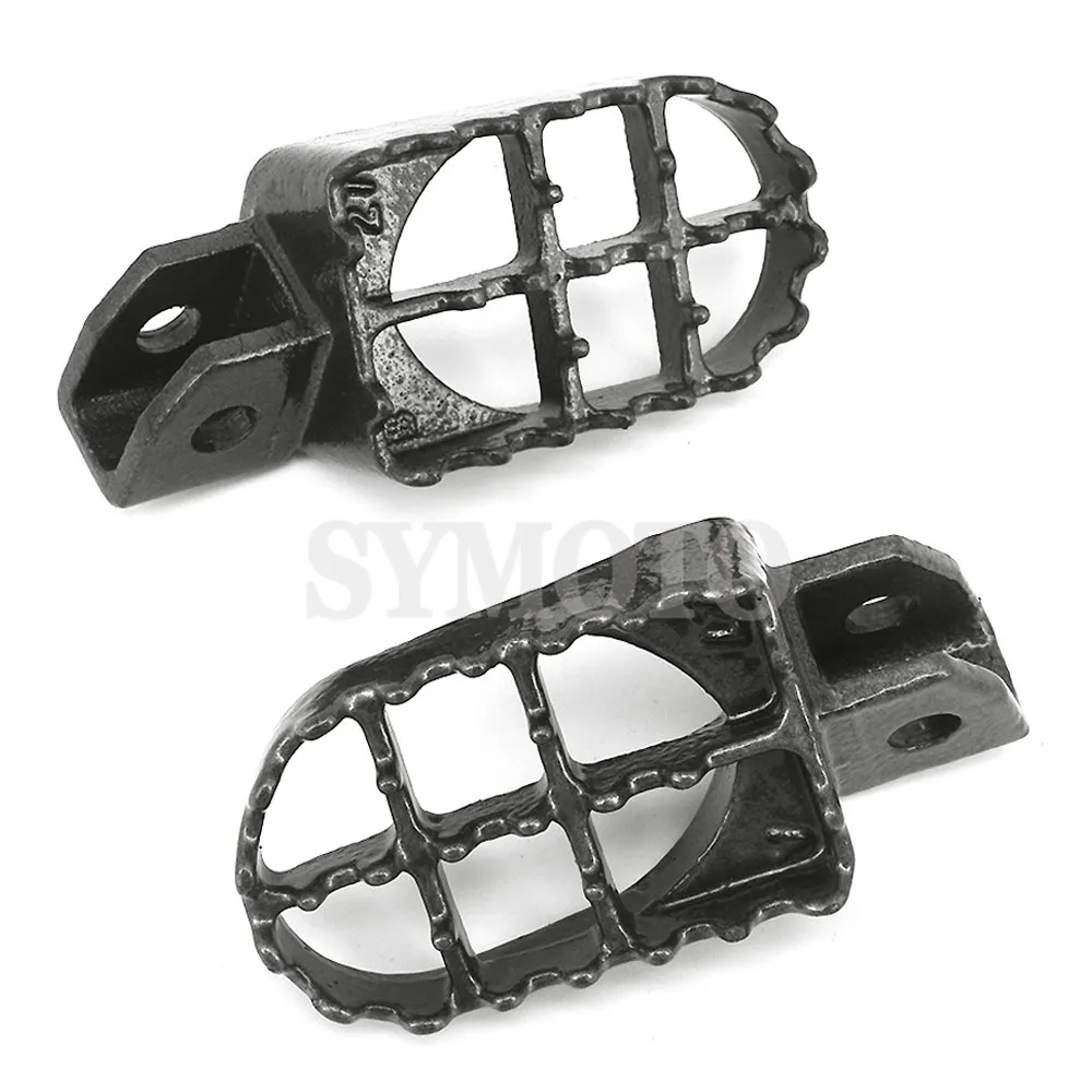 Dirt мотоциклетные подножки для ног педаль YAMAHA YZ80 YZ125/YZ250 YZ500 WR200 WR250 WR500 HONDA XR350 XR400 XR450