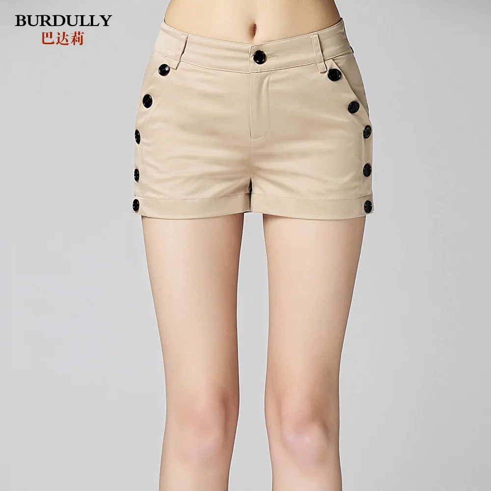 2017 New Arrival Women Short Pants B Famous Bland Pants Mid Waiste