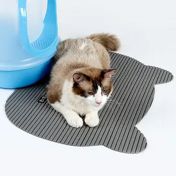

Waterproof Pet Cat Litter Mat EVA Double Layer Cat Litter Trapping Pet Litter Cat Mat Clean Pad Products For Cats Accessories
