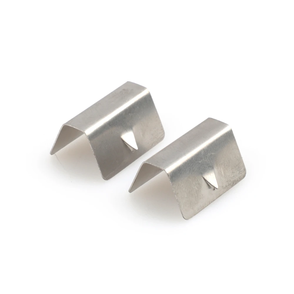 Wind / Rain Deflector Metal Fitting Clips Replacements For Heko G3 SNED Clip Stainless Steel Car Window Deflectors Accessories car window deflectors