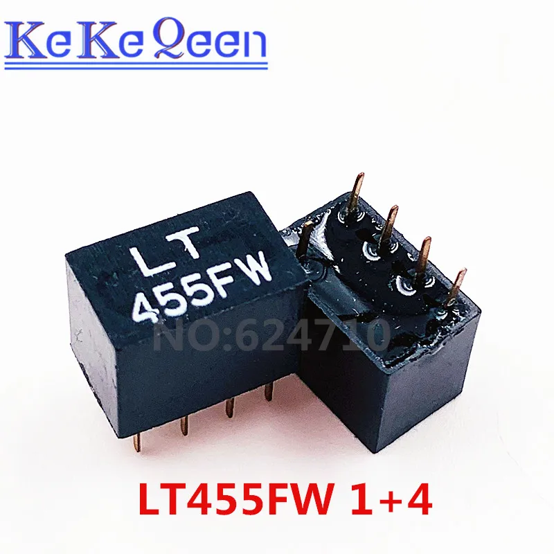 10pcs LT455FW LT 455FW 455FW 455F 1+4 5Pin DIP-5 455KHz
