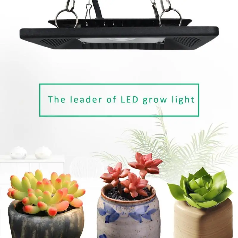 Светодиодный прожектор 50 Вт/100 Вт водонепроницаемая лампа для выращивания растений комнатный гидропонный