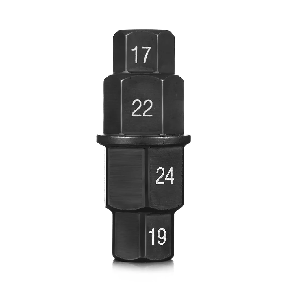 SI A0262 1PCS Motorcycle Front Rear Wheel Axle Hex Spindle Driver Removal Tool on