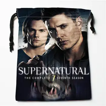 

v#bT58 New Supernatural Season Custom Logo Printed receive bag Bag Compression Type drawstring bags size 18X22cm 7=12JvT58