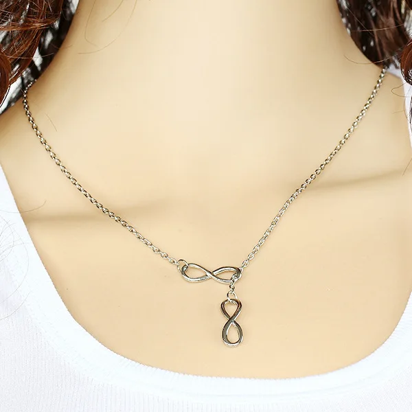 

2017 New Arrive Fashion Down 8 Simple Leaves Unique Vintage Necklace Fashion Brand Necklace for Women Factory Wholesale