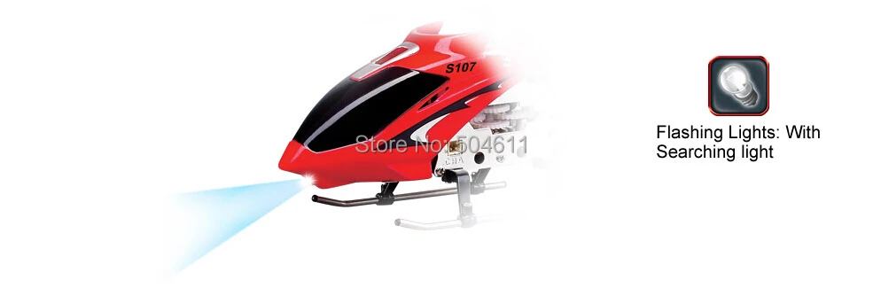 Syma S107G ИК 3 канальный Радиоуправляемый однолопастной вертолет с дистанционным