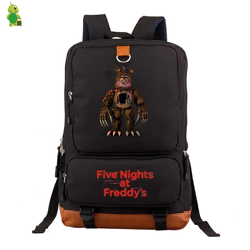 Рюкзак Five Nights At Freddy's 2 FNAF для женщин и мужчин, рюкзак для ноутбука, школьные сумки для подростков, мальчиков, девочек, парусиновые дорожные сумки - Цвет: 31