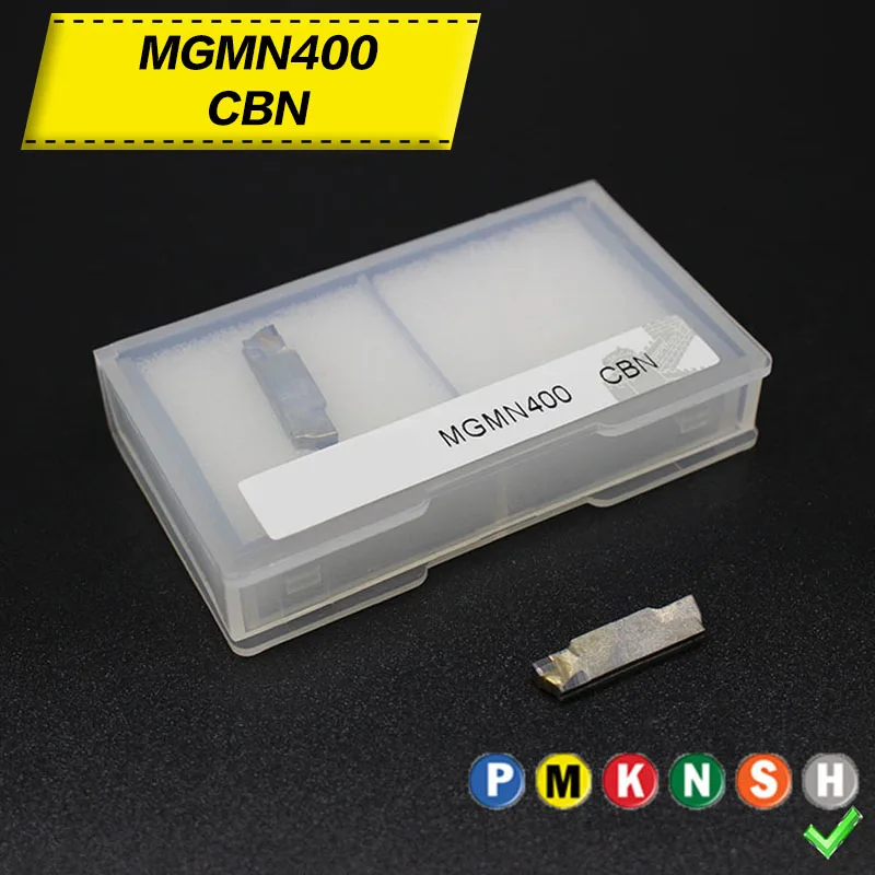 

2PCS MGMN400 CBN HRC60 External Turning Tools grooving carbide inserts High quality cutting tools for metal Lathe cutter Tool