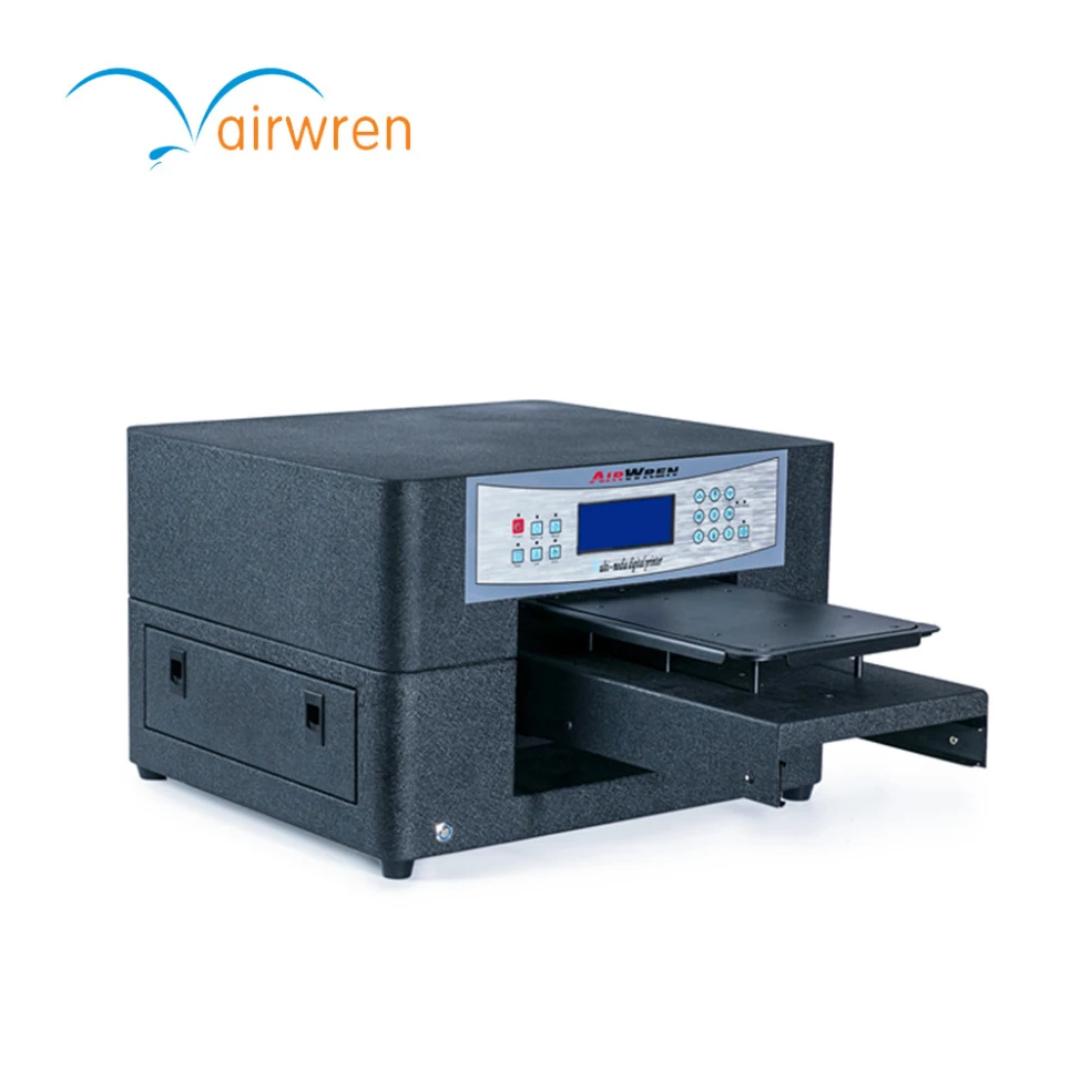 

Direct To Garment Printing T Shirt Machine Digital Flatbed Ribbon Printers For Haiwn-t400 Other