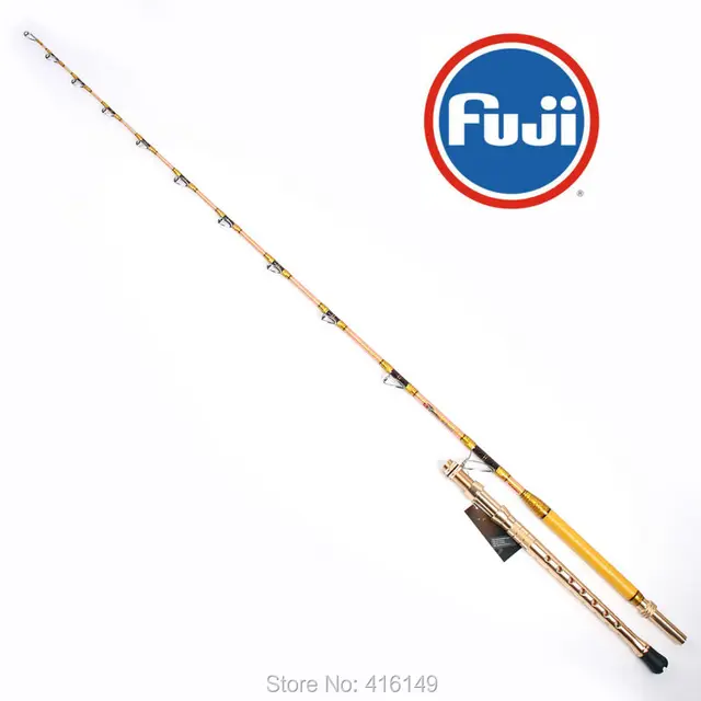 Cheap express shipping Ecooda DIAOYU ISLAND boat trolling fishing rod 70lbs 80lbs 6'6 7' FUJI COMPONENTS